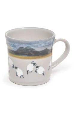 Half Pint Celadon Mug 13 Half Pint Celadon Mug -Home Furnishings Shop CA15201SHEEP 1
