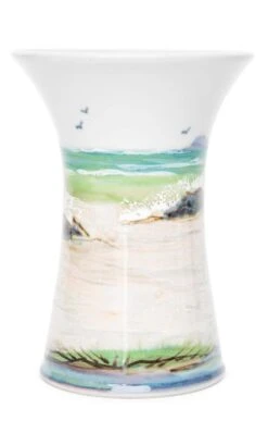 Highland Stoneware Small Cylinder Vase