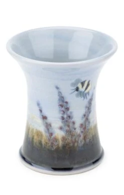 Highland Stoneware Extra Small Cylinder Vase 8 Highland Stoneware Extra Small Cylinder Vase -Home Furnishings Shop CA15210HEATHER 2