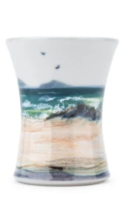 Highland Stoneware Extra Small Cylinder Vase 10 Highland Stoneware Extra Small Cylinder Vase -Home Furnishings Shop CA15210SEASCAPE 2
