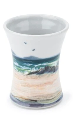 Highland Stoneware Extra Small Cylinder Vase 11 Highland Stoneware Extra Small Cylinder Vase -Home Furnishings Shop CA15210SEASCAPE 3