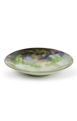 Large Geo Celadon Dish