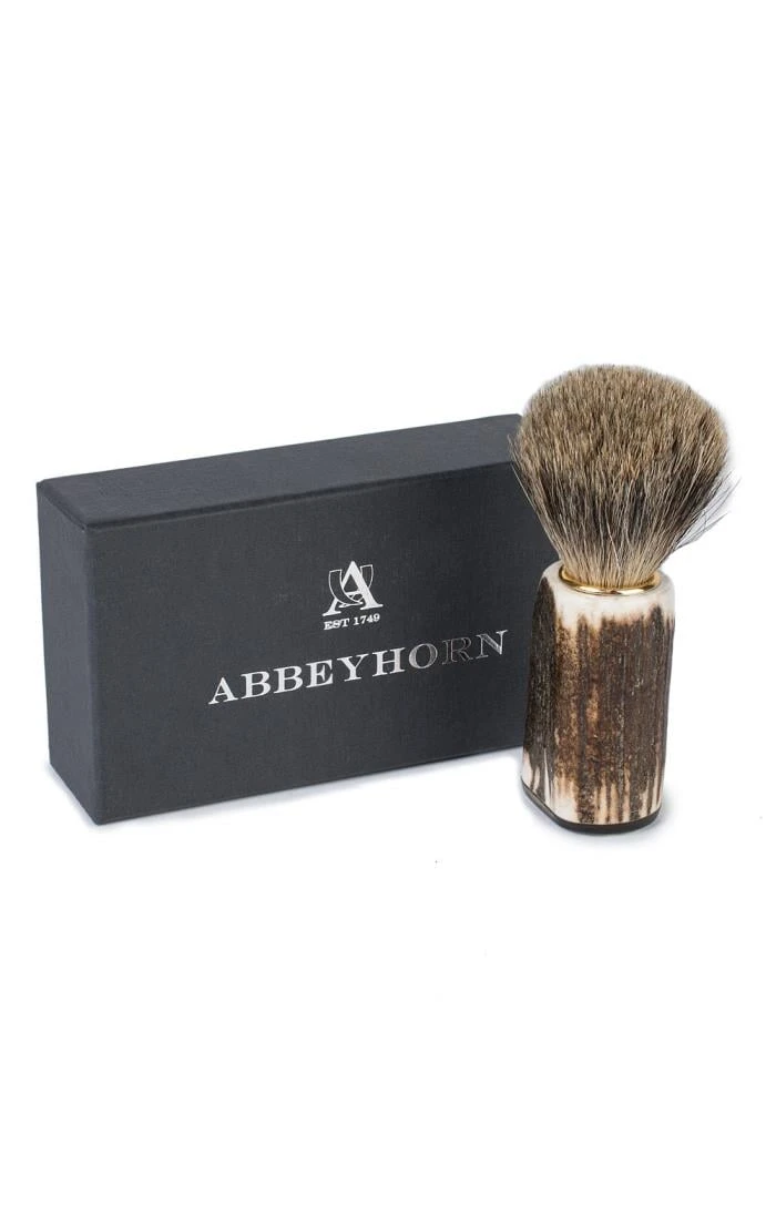 Abbeyhorn Shaving Brush 1 Abbeyhorn Shaving Brush