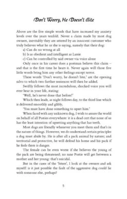 Don't Worry He Doesn't Bite By Liam Mulvin -Home Furnishings Shop CA40309BOOK 2