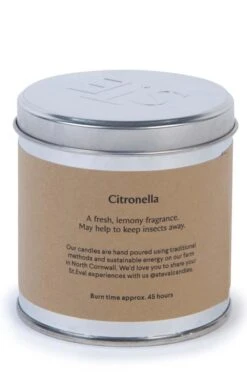 Candle Tin -Home Furnishings Shop CB30015CITRONELLA 2 1