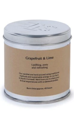 Candle Tin -Home Furnishings Shop CB30015GRAPEFRUITLIME 2