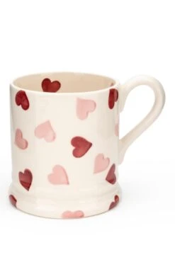 Emma Bridgewater Half Pint Mother Design Mugs -Home Furnishings Shop CF00047PINKHEARTS 1