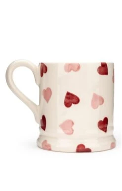 Emma Bridgewater Half Pint Mother Design Mugs -Home Furnishings Shop CF00047PINKHEARTS 2