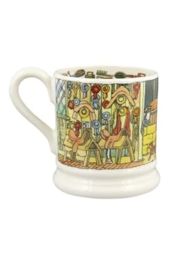 Emma Bridgewater Half Pint Mother Design Mugs -Home Furnishings Shop CF00047STABLES 1