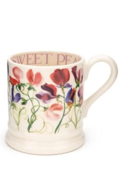 Emma Bridgewater Half Pint Mother Design Mugs -Home Furnishings Shop CF00047SWEETPEAMULTI 1