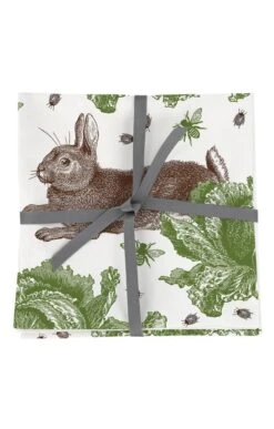 Set Of Four Country Napkins