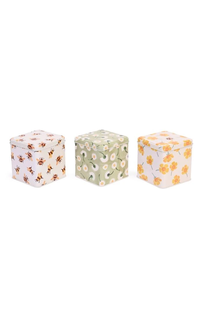 Set Of Three Emma Bridgewater Square Caddies 1 Set Of Three Emma Bridgewater Square Caddies