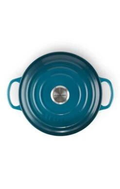Le Creuset 20cm Round Casserole Dish -Home Furnishings Shop CF04150DEEPTEAL 3