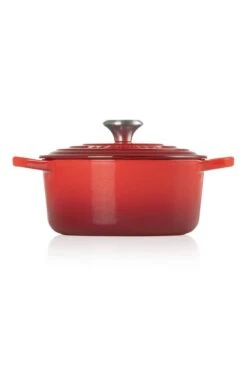 Le Creuset 24cm Round Casserole Dish -Home Furnishings Shop CF04151CERISE 2