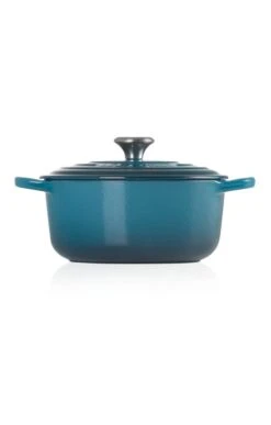 Le Creuset 24cm Round Casserole Dish -Home Furnishings Shop CF04151DEEPTEAL 2