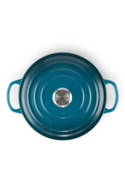 Le Creuset 24cm Round Casserole Dish -Home Furnishings Shop CF04151DEEPTEAL 3