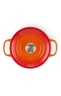 Le Creuset 24cm Round Casserole Dish -Home Furnishings Shop CF04151VOLCANIC 3