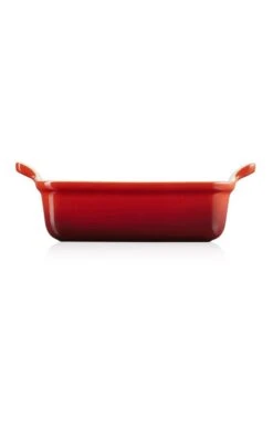 Le Creuset 19cm Deep Rectangular Dish -Home Furnishings Shop CF04155CERISE 2 1