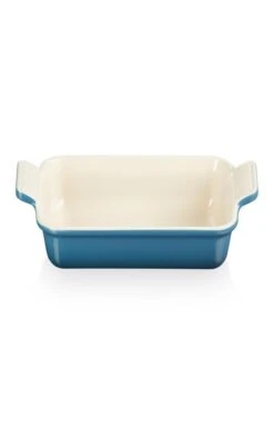 Le Creuset 19cm Deep Rectangular Dish -Home Furnishings Shop CF04155DEEPTEAL 1 1