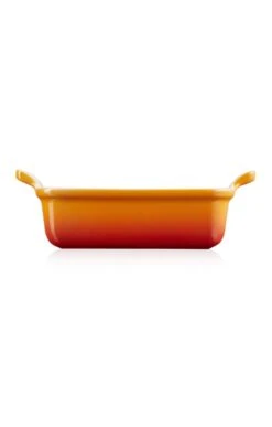 Le Creuset 19cm Deep Rectangular Dish -Home Furnishings Shop CF04155VOLCANIC 2