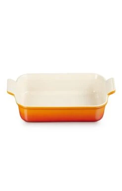 Le Creuset 26cm Deep Rectangular Dish -Home Furnishings Shop CF04156VOLCANIC 1 1