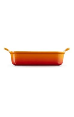 Le Creuset 26cm Deep Rectangular Dish -Home Furnishings Shop CF04156VOLCANIC 2 1