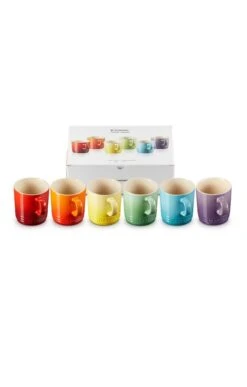 Le Creuset Set Of Six Mugs