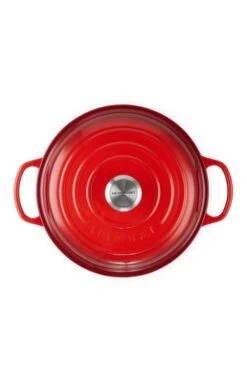 Le Creuset 30cm Shallow Casserole Dish 16 Le Creuset 30cm Shallow Casserole Dish -Home Furnishings Shop CF04170CERISE 3 1
