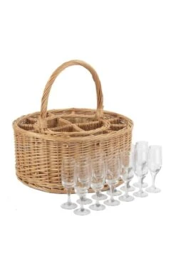 Garden Party Basket -Home Furnishings Shop CF13004WILLOW 2