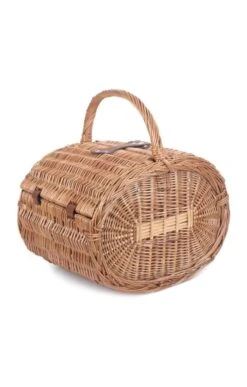 Four Person Oval Hamper -Home Furnishings Shop CF13048WILLOWGRNTWEED 2
