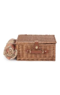 Two Person Hamper With Rug -Home Furnishings Shop CF13057AUTUMNTWEED 3