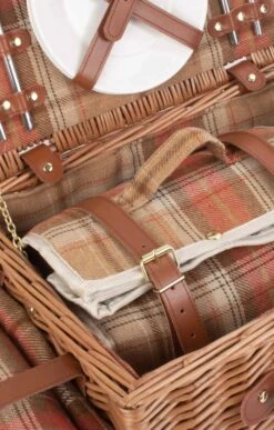 Two Person Hamper With Rug -Home Furnishings Shop CF13057AUTUMNTWEED 6