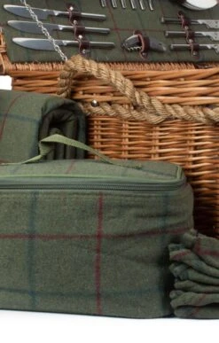 Rope Handle Picnic Hamper -Home Furnishings Shop CF13076WILLOW 5