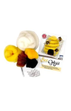Needle Felting Kit -Home Furnishings Shop CG10322BEEHIVE 2