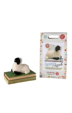 Needle Felting Kit -Home Furnishings Shop CG10322SPRINGLAMB 1