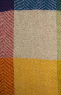 Lambswool Harland Check Throw -Home Furnishings Shop CH15152MULTI 1