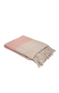 Pink Tonal Throw