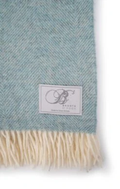 Herringbone Throw -Home Furnishings Shop CH20164DUCKEGGHB 1