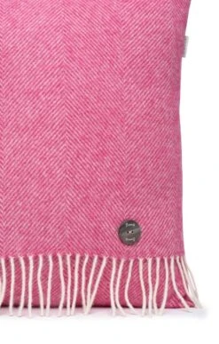 Herringbone Cushion -Home Furnishings Shop CH20165FUCHSIA 2