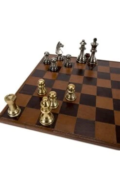 Leather Chess Set