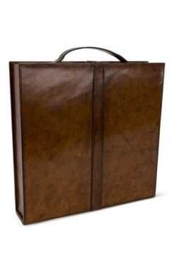 Leather Chess Set -Home Furnishings Shop CI15148CONKERLTHR 4