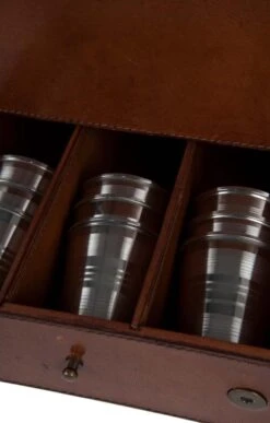 Shooting Drinks Box -Home Furnishings Shop CI15163CONKERLTHR 6