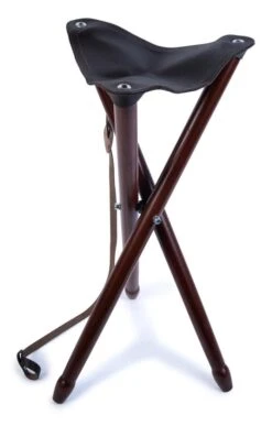 Leather Tripod Stool