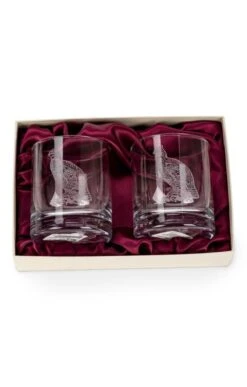 Burns Crystal Set Of 2 10oz Whisky Glasses -Home Furnishings Shop CK14507GROUSE 2