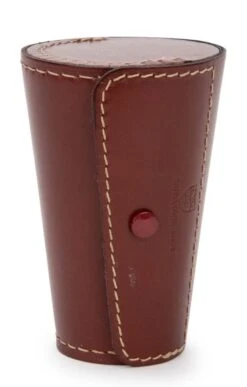 Set Of Four Stainless Steel Cups And Case -Home Furnishings Shop CK15017WHISKYLEATHER 3