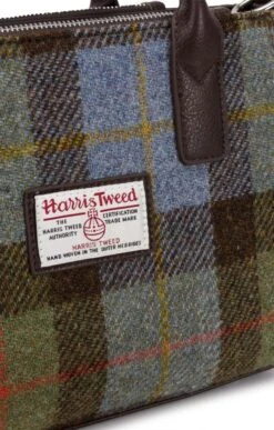 Brora Small Tote -Home Furnishings Shop CT15018BLUECHECK 2