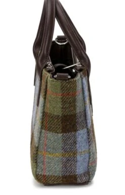 Brora Small Tote -Home Furnishings Shop CT15018BLUECHECK 3