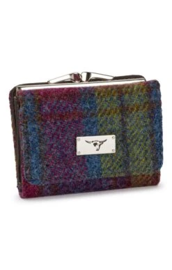 Unst Harris Tweed Clasp Purse