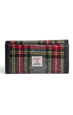 Bute Harris Tweed Flapover Purse -Home Furnishings Shop CT15035GREYSTEWART 1