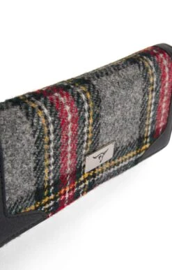 Bute Harris Tweed Flapover Purse -Home Furnishings Shop CT15035GREYSTEWART 2